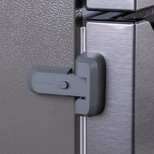 2-Pack Child Proof Fridge Lock with Adhesive - No Tools Required - Refrigerat...