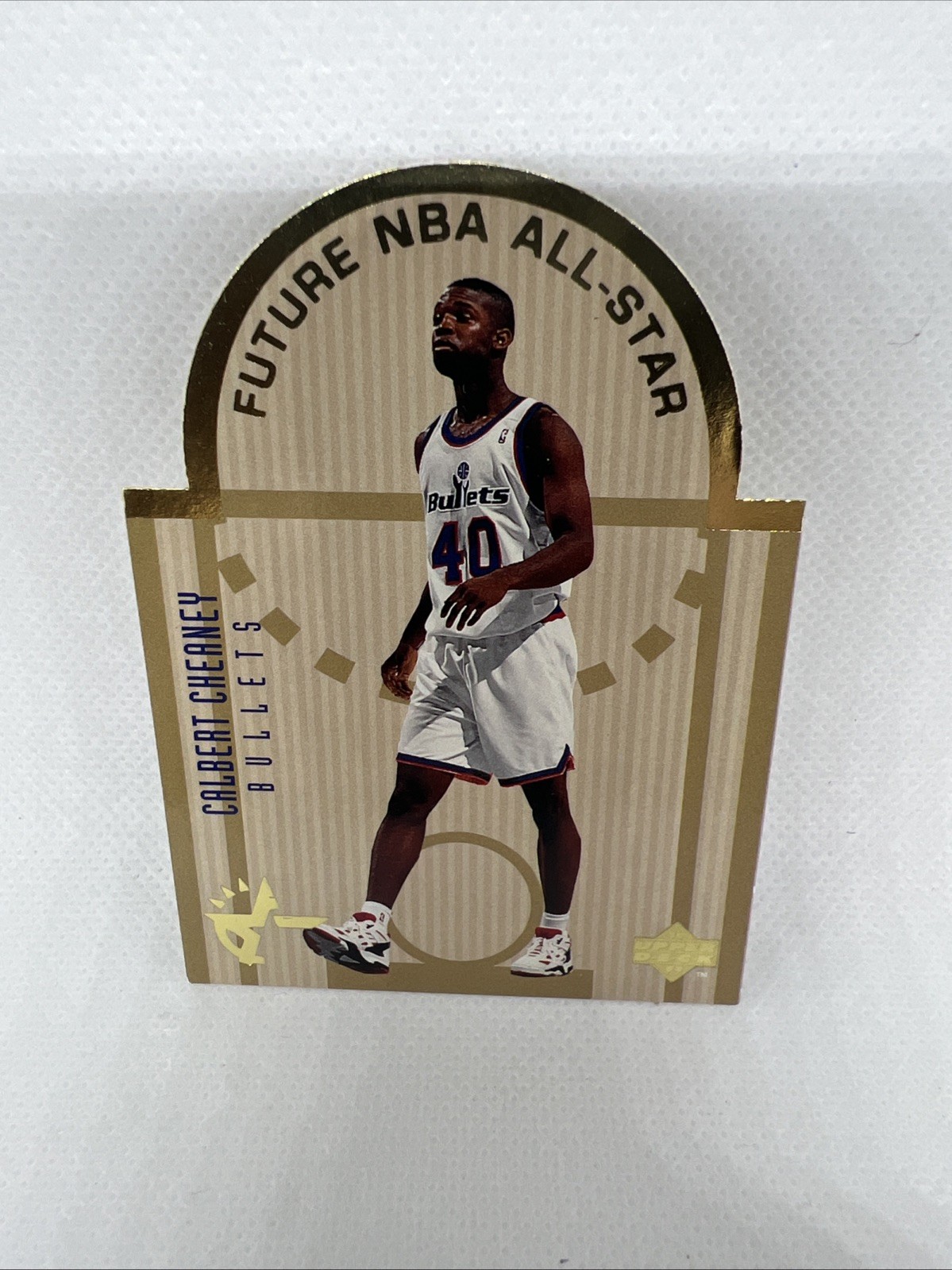 1993-94 Upper Deck Special Edition - Die-Cut All-Stars #E15 Calbert Cheaney (RC)