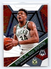 2019-20 Panini Mosaic #12 Giannis Antetokounmpo Will to Win Milwaukee Bucks