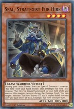 Yu-Gi-Oh TCG DASA-DE018 SR Siegel, Stratege Pelzverleih Dunkle Retter
