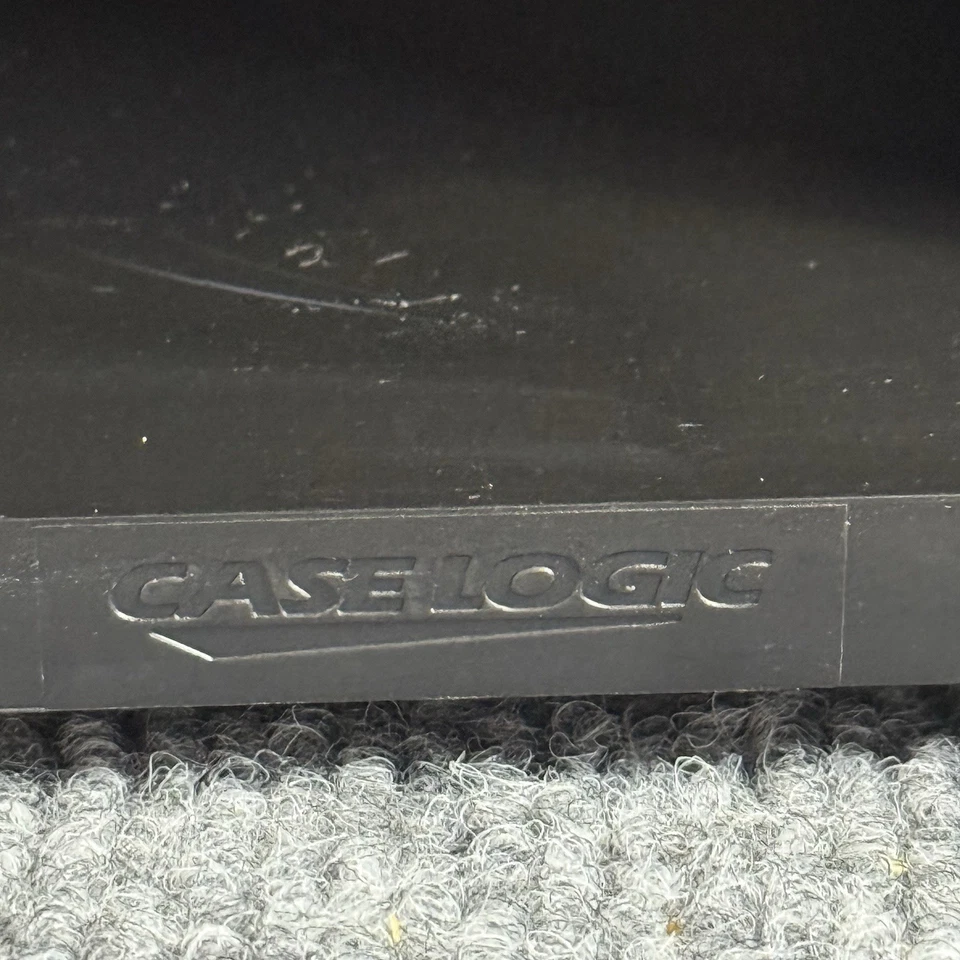 (2) Vintage Case Logic 30 CD Storage Box Organizer Stack or Wall Mount Black - Image 4 of 4