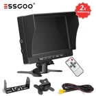 Essgoo 7 inch LCD TFT color monitor for car truck motor vehicle parking cameras rear view camera