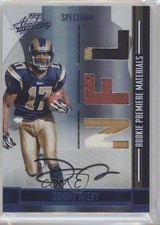 2008 Playoff Absolute Memorabilia 4/10 Donnie Avery #283 Auto 3c7