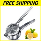 Compact Manual Lemon and Lime Squeezer: High Quality Stainless Steel Juicer