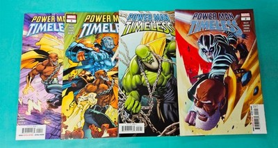 4x 2024 POWER MAN TIMELESS # 2 3 ~ Marvel VARIANT Comic SET ~ NEW/UNREAD NM