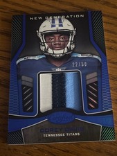 2017 Panini Certified - New Generation Jerseys Corey Davis 3 color patch