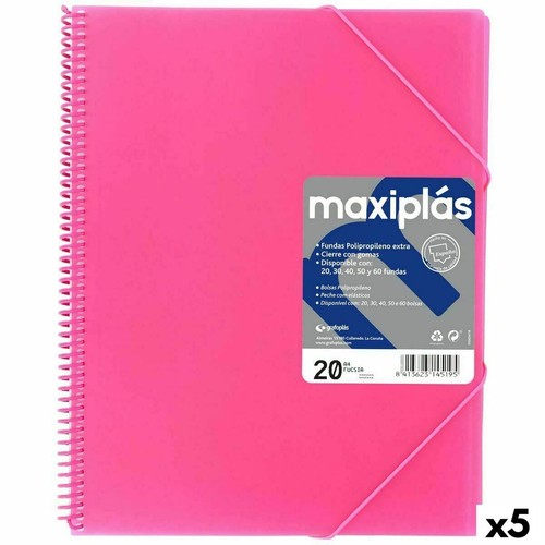 Grafoplás 39825235. axiplás Like Lot de 50 pochettes à spirales en polypropylène rigide at Grafoplás 39825235. axiplás Like Lot de 50 pochettes à spirales en polypropylène rigide at