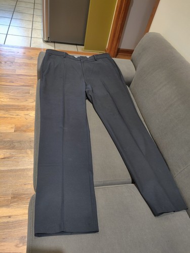 GREG NORMAN Anzughose Herren schwarz Polyester, Größe 36 x 32