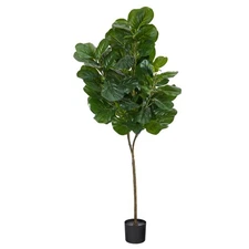 Nearly Natural 6-ft Fiddle Leaf Fig Artificial Tree