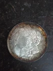 1921-P Morgan Silver Dollar - Edge Toning Obv and Rev