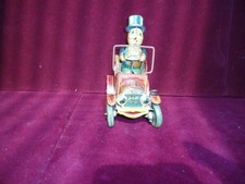 grand pas new car 1910 tin windup toy works perfect great shape