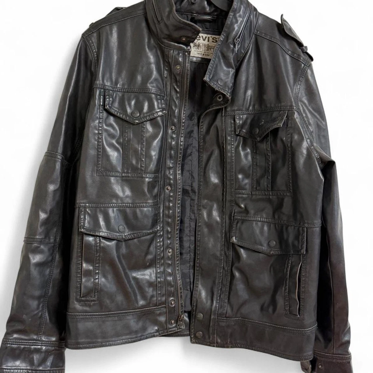 Levi's Leather Outer Shell Jackets for Men | eBay
