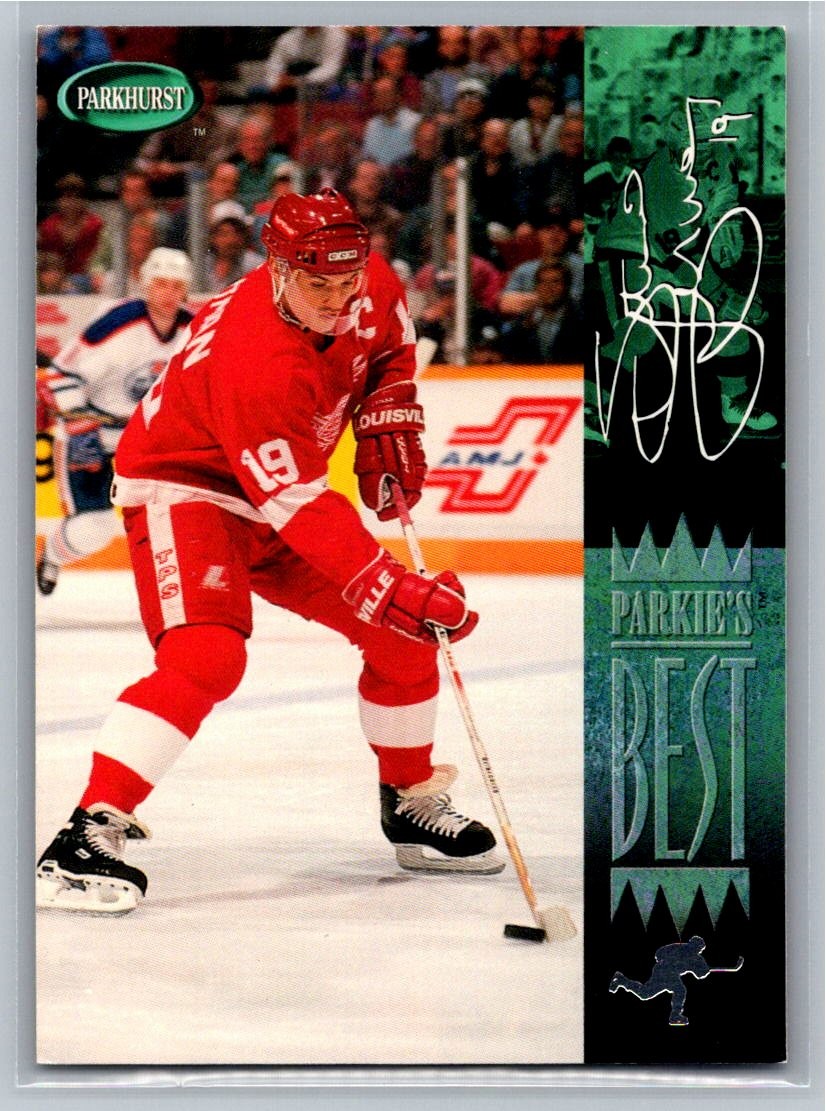 1994-95 Parkhurst #299 Steve Yzerman Detroit Red Wings
