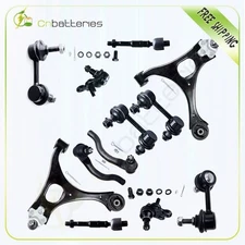 12Pcs Front Rear Sway Bars Suspension Kit Control Arms For 2006-2011 Honda Civic