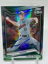 2022 Panini Elite Extra Edition - Trace Bright #137 Green /499 SIGNED