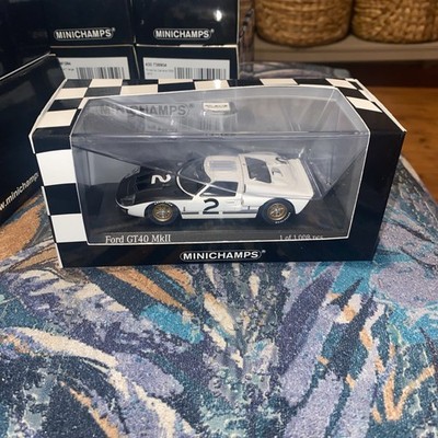 Minichamps 1/43 Ford GT40 MkII #2 1966 Le Mans Winner Diecast Modellauto Limited