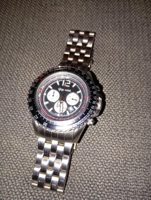 Gigandet Chronograph Herrenuhr, Edelstahl G1 Sehr schwere Ausführung