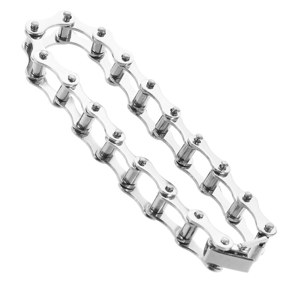 Bicycle Chain Design 1PC Refined Bracelet Bike Chain Design for Link Chain Wristband ...