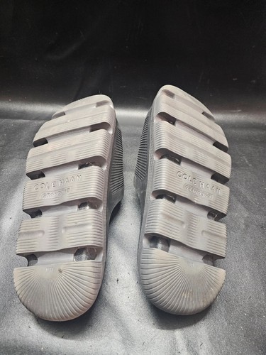 Cole Haan Zerogrand Grand 360 Slides Black Sandals Slip On Men 11.5 - Picture 3 of 4