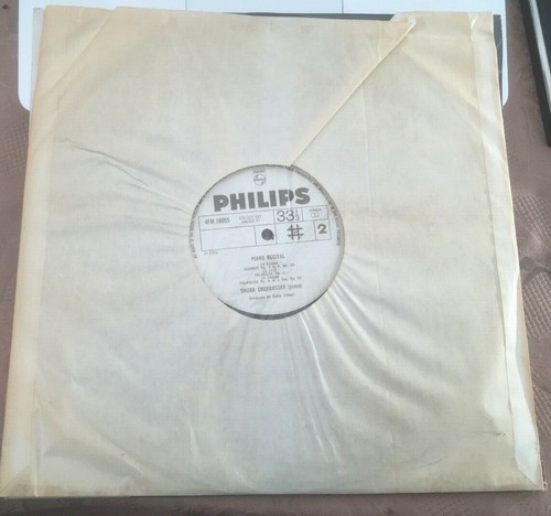 Shura Cherkassky "Piano Recital" 1968 Philips Stereo Vinyl LP 4FM10005 EX/EX - Picture 4 of 8