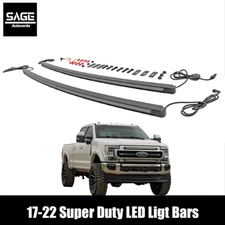 17-22 Super Duty 30 Inch LED DRL Light Bars - Grille Mount