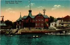 Postcard AK ARGENTINA BUENOS AIRES Club Teutonia Tigre (787508)