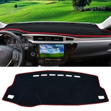 1X Inner Dashboard Dash Mat Non-slip DashMat Sun Shade For Toyota Corolla 14-16