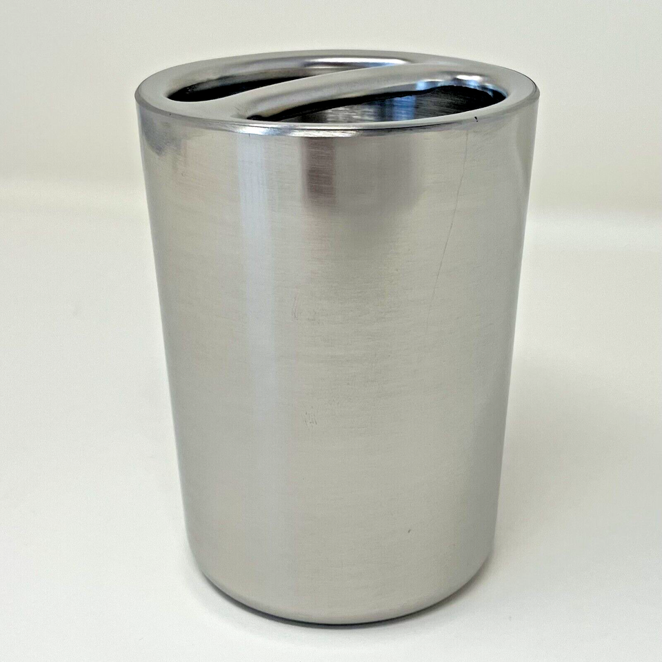 Target Oilcan Toothbrush Holder Threshold, Two Section, Chrome Brand