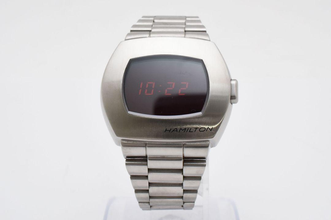 Hamilton PSR H524140 Men's Digital Watch Quartz Stainless Hamilton PSR H524140 Men's Digital Watch Quartz Stainless