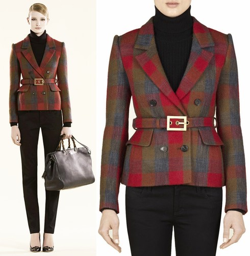 gucci plaid jacket