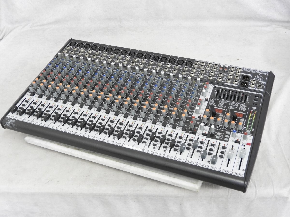 Mixer Behringer EURODESK SX2442FX - 24 Ingressi, Preamp XENYX, Effetti Multi-FX Per Studio E Live