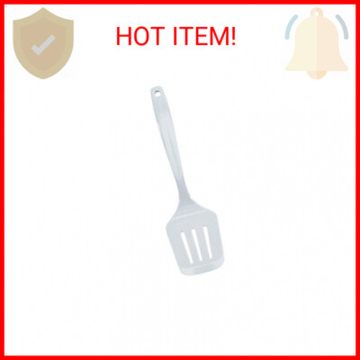 Goodcook Classic 12-inch White Melamine Slotted Spatula Cooking Turner