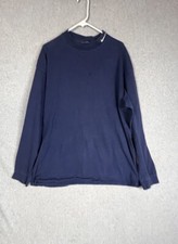 Vintage 90s Nike Made in USA Blue Sweatshirt Men’s XXL Embroidered Swoosh