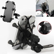 X Mount Grip Cell Phone GPS Bracket Mobile Motorcycle Bike MTB Holder Universal