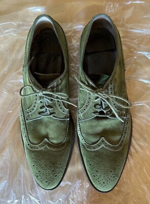 Vero Cuoio Green Suede Men display picture 3