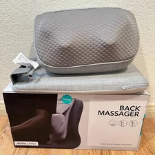 Neck and Back Massager, Shiatsu Shoulder Massage Pillow with Soothing Heat