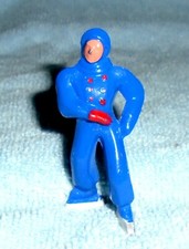 VINTAGE Barclay Lead "Boy Skater, Blue, Red Trim" B176 Near Mint Free Ship Lot C