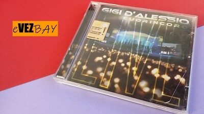 CD doppio - GIGI D'ALESSIO - Quorincoro - LIVE - 2005 Sony - 2 dischi