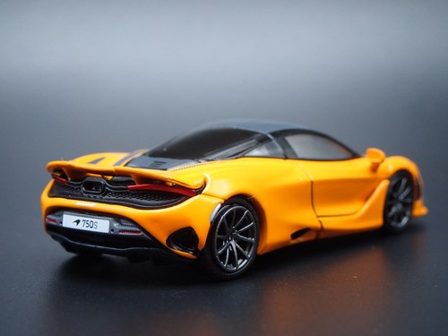 2023-2025 MCLAREN 750S Súper Coche Naranja 1:64 Escala Diorama Modelo Fundido - Imagen 8 de 9