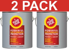 2 Pack Fluid Film 1 Gallon Can Rust Inhibitor Rust Prevention Anti Corrosion New