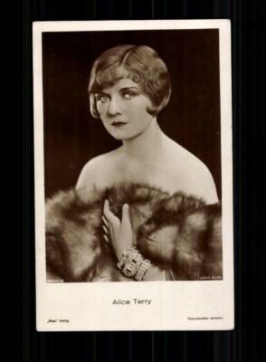 Alice Terry ROSS Verlag Karte Nr. 3663/2 ohne Unterschrift # BC 205258