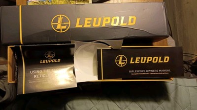 Empty OEM Box for Leupold VX-3i 4.5-14x50 Scope Empty Box Only 