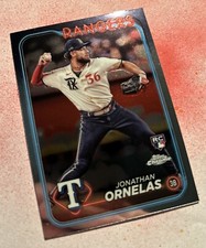 2024 Topps Chrome Jonathan Ornelas RC #74 Rangers
