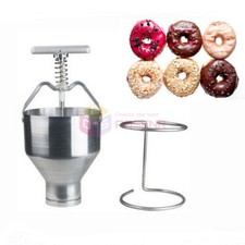 Donut Depositor Medu Vada Dropper Plunger Dough Batter Dispenser Hopper Manual 