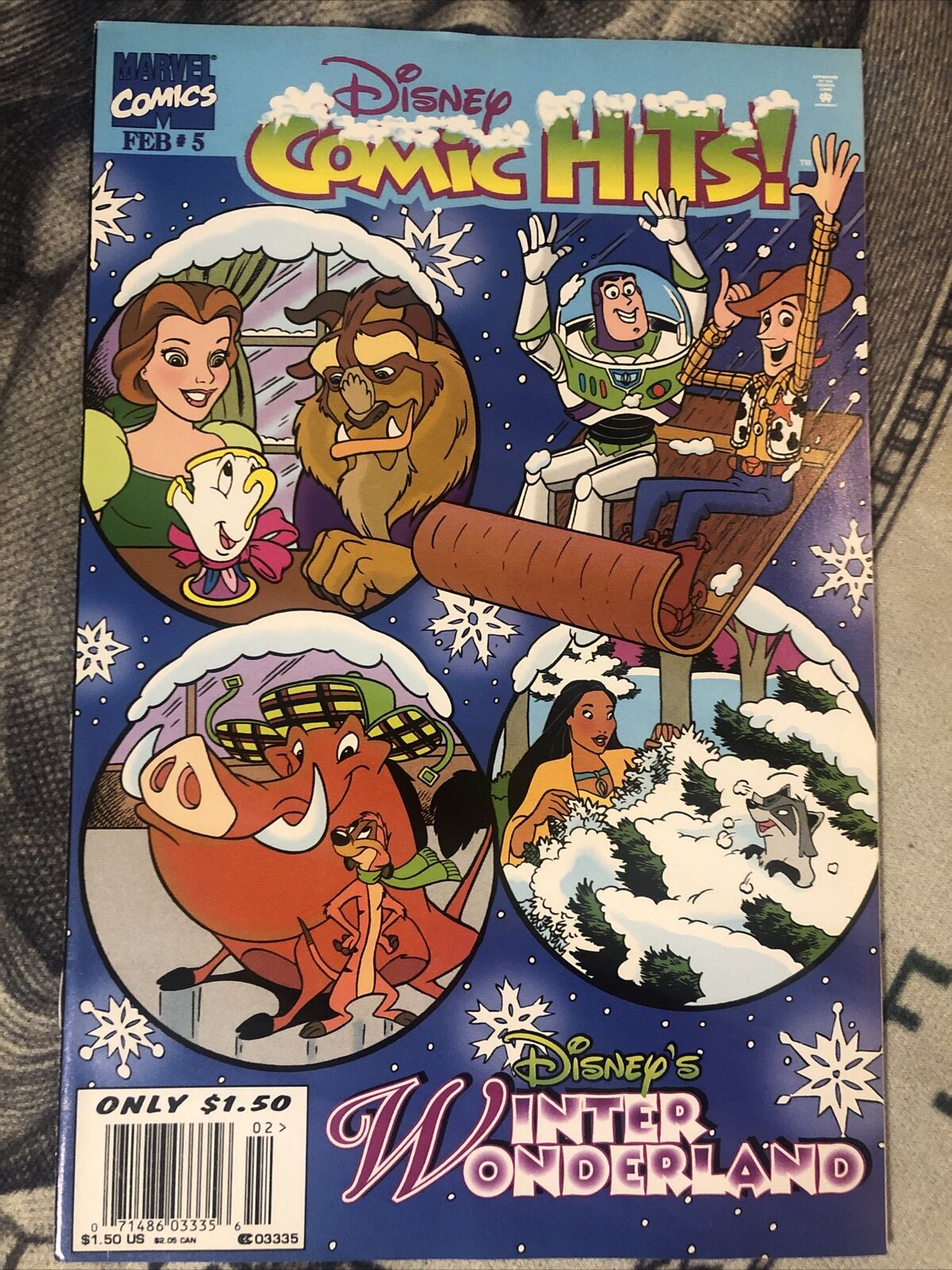Disney Comic Hits Disney's Winter Wonderland #5 Buzz and Friends Marvel Comics