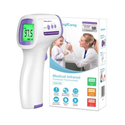 Digital LCD Infrared Thermometer Non-Contact Forehead Baby Adult Temperature Gun