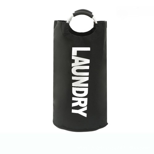 82/90L Foldable Fabric Laundry Basket Collapsible Clothes Hamper Bag Washing Bin - Picture 5 of 9