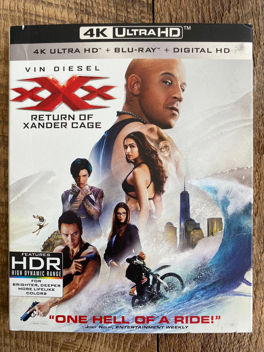 xXx: Return of Xander Cage (Ultra HD, 2017) Like New 4K UHD With Slipcover  32429269652 | eBay