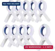 Towel Clips for Beach Chair, 10PCS Large Beach Towel Clips for Pool Cruise Boat