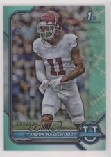 2021 Bowman U Chrome Prospects Aqua Refractor 122/299 Jadon Haselwood #23 0vn4